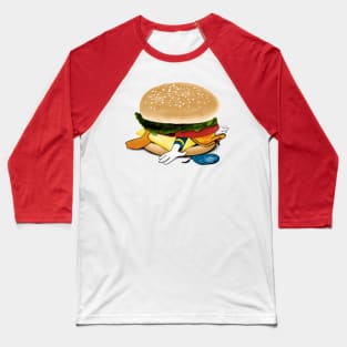 Make Donald Burger Baseball T-Shirt